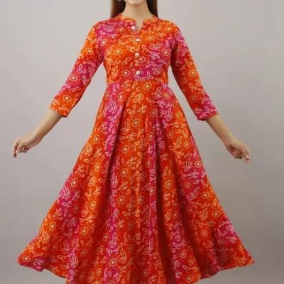 Rayon Flared and Anarkali Gown Stock Lot