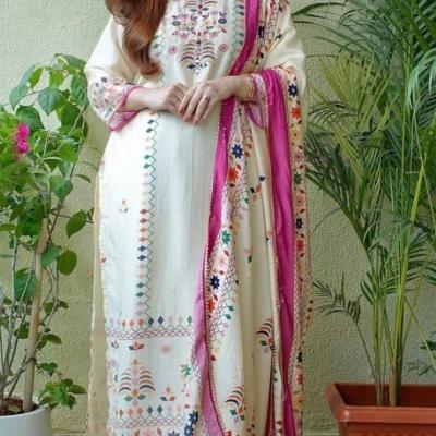 Addey - Rayon Printed Kurti With Bottom and Dupatta