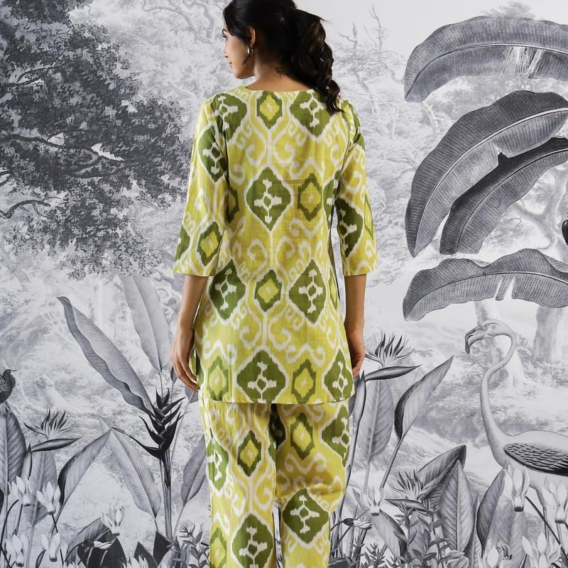 Cotton Printed Women Co-ord Set