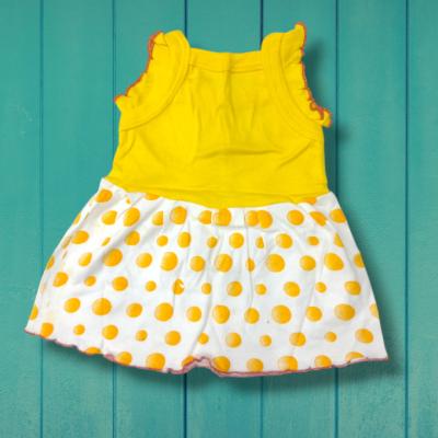 Aaron - Assorted 18 Pieces Of Cotton Hosiery Frock Set For Girls