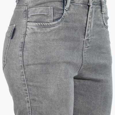 Mou - Womens Denim Cargo Jeans