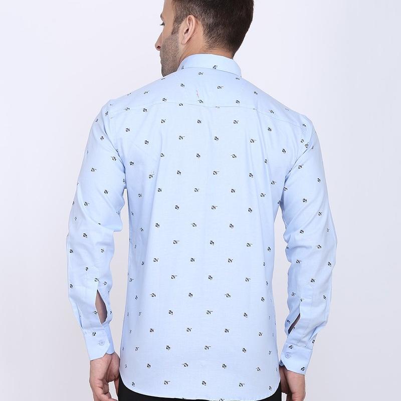 Radha - Cotton Full Sleeve Digital Printed Men's Shirt