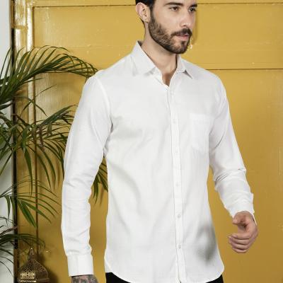 Radha - Casual Stylish Cotton Blend Cheakered Shirt For Men