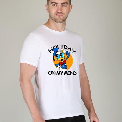 Cotton Bio Wash Printed Men't T-shirt