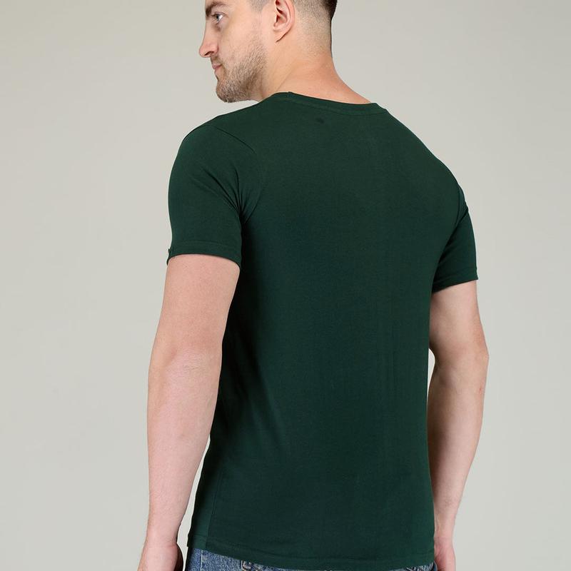 Cotton Bio Wash Printed Men't T-shirt