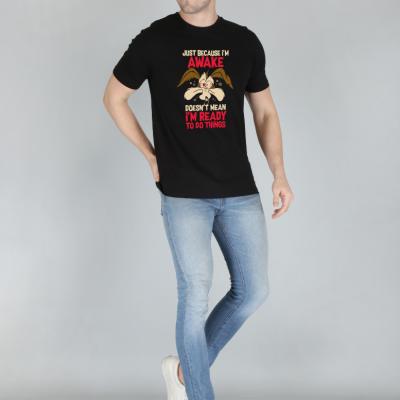 Cotton Bio Wash Printed Men't T-shirt