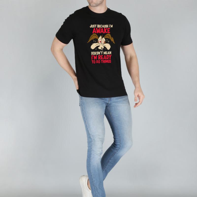 Cotton Bio Wash Printed Men't T-shirt