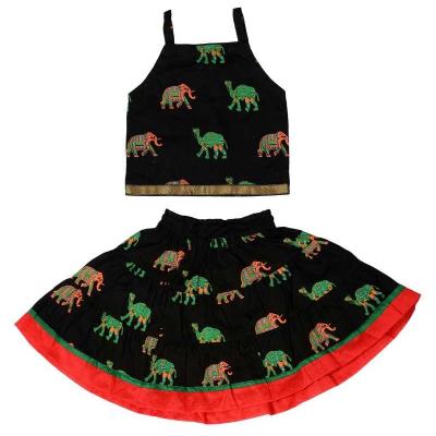 Moni - Cotton Printed Girls Lehenga Choli
