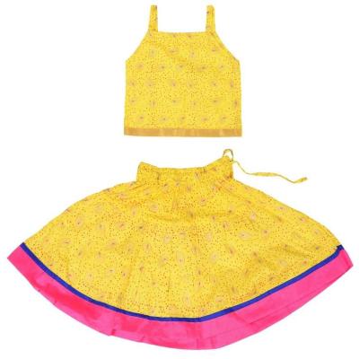 Moni - Rayon Printed Girls Lehenga Choli