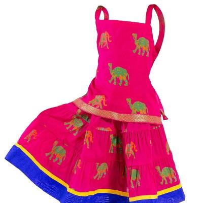 Moni - Cotton Printed Lehenga Choli