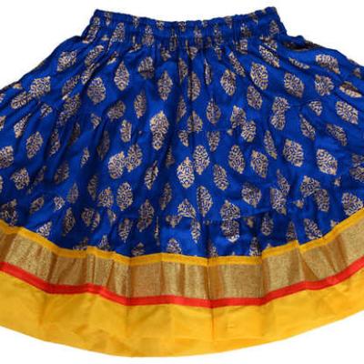 Moni - Rayon Printed Girls Lehanga Choli