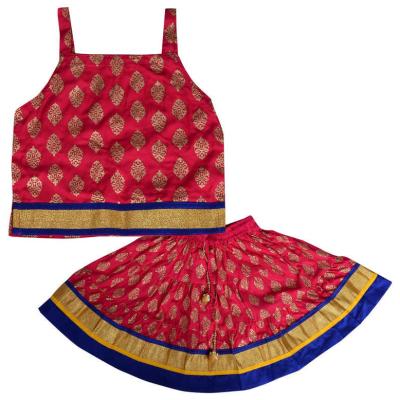 Moni - Rayon Printed Girls Lehanga Choli