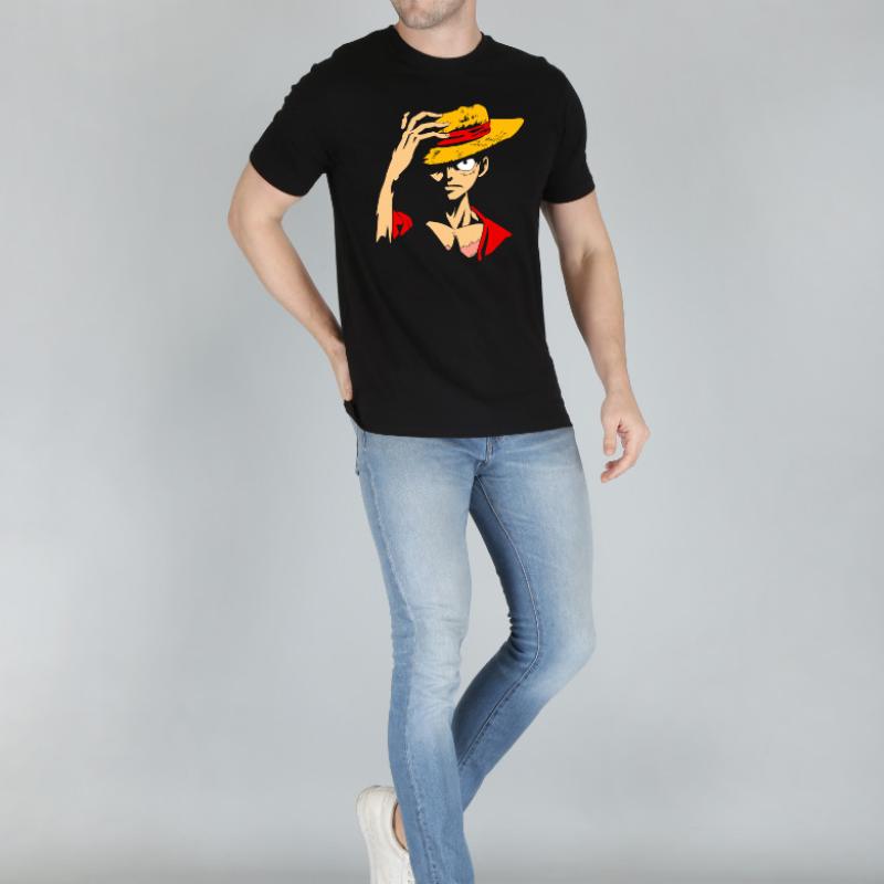 Cotton Bio Wash Printed Men't T-shirt