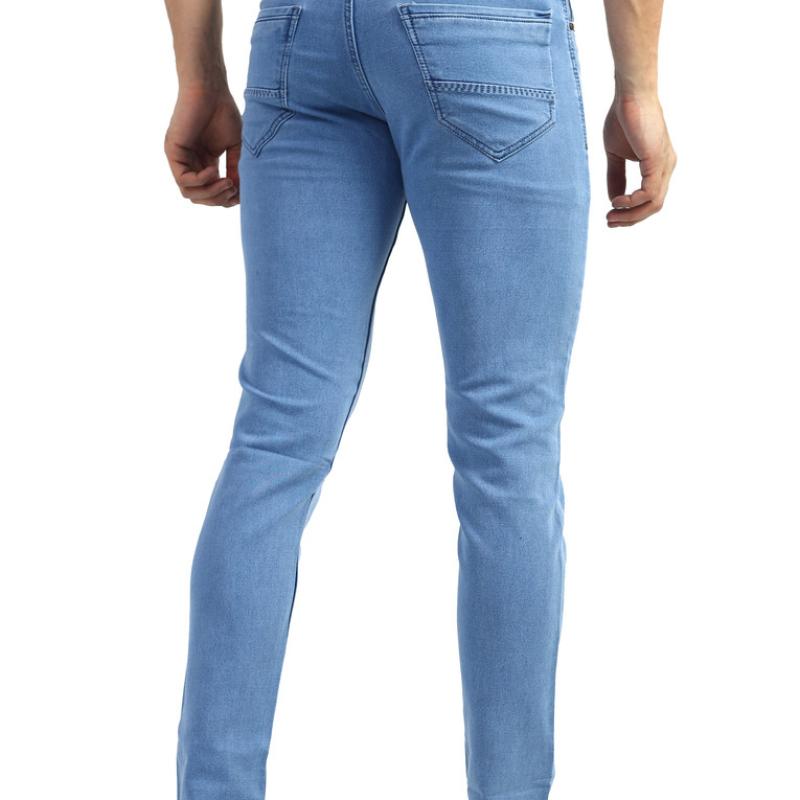 Mou - Regular Fit Basic Denim Jeans For Men