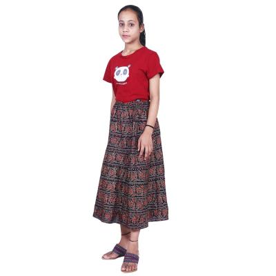Shilu - Cotton Printed Girls Skirt