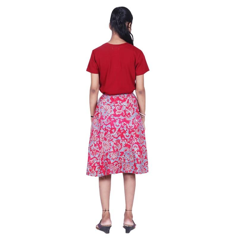 Shilu - Cotton Printed Girls Skirt