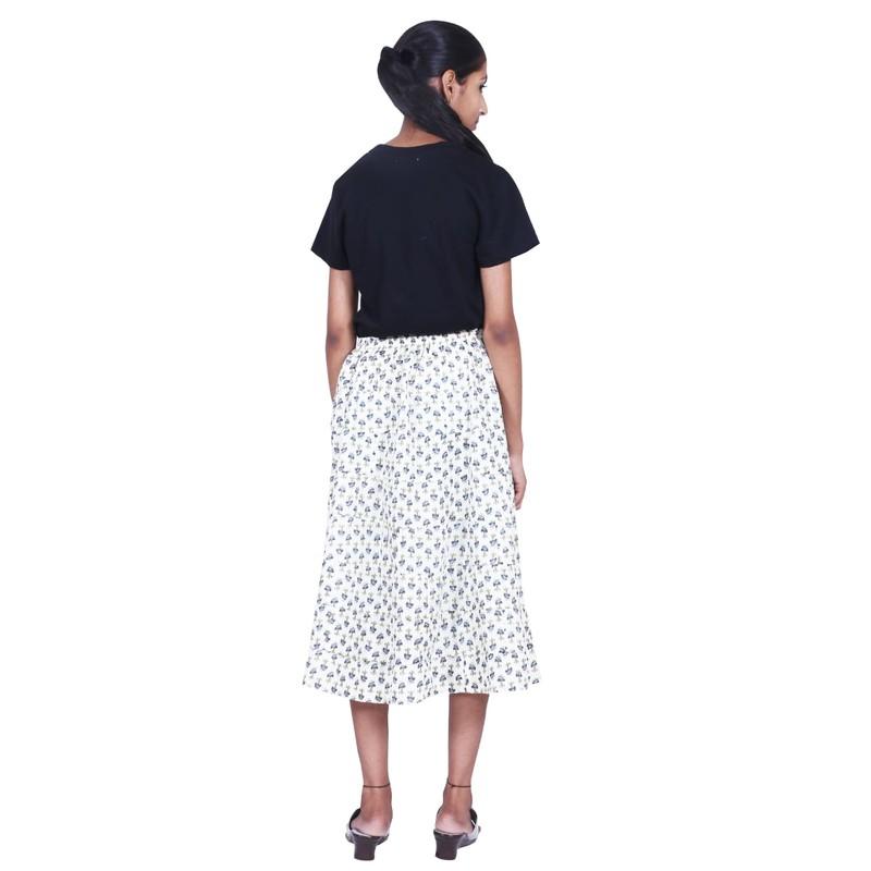 Shilu - Cotton Printed Girls Skirt