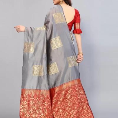 Banarasi Art Silk Saree With Blouse