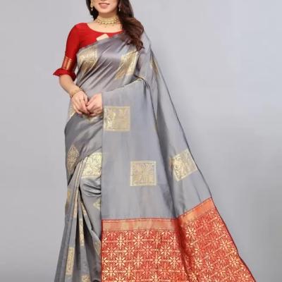 Banarasi Art Silk Saree With Blouse